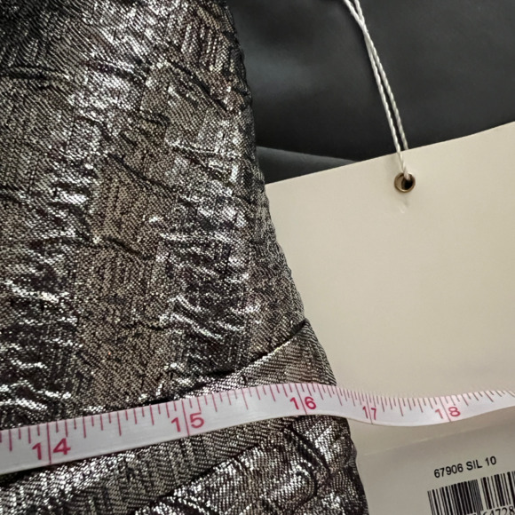 Mac Duggal One Shoulder Bow Midi Dress 67906 - Picture 6 of 11